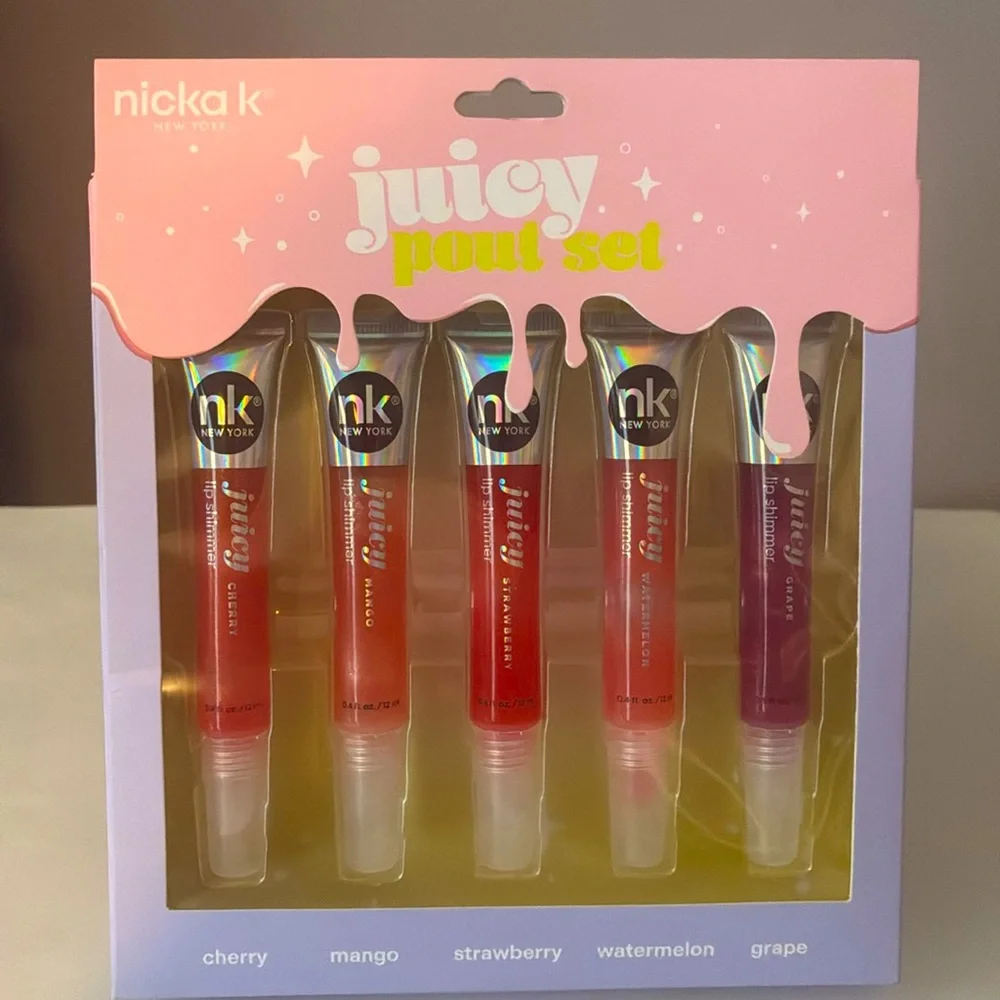 ✨🌿NK New York Juicy Pout Set – Juicy Lip Shimmer